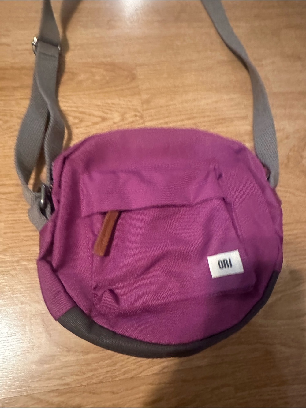 ORI Small Crossbody Bag in Magenta - Picture 5 of 6